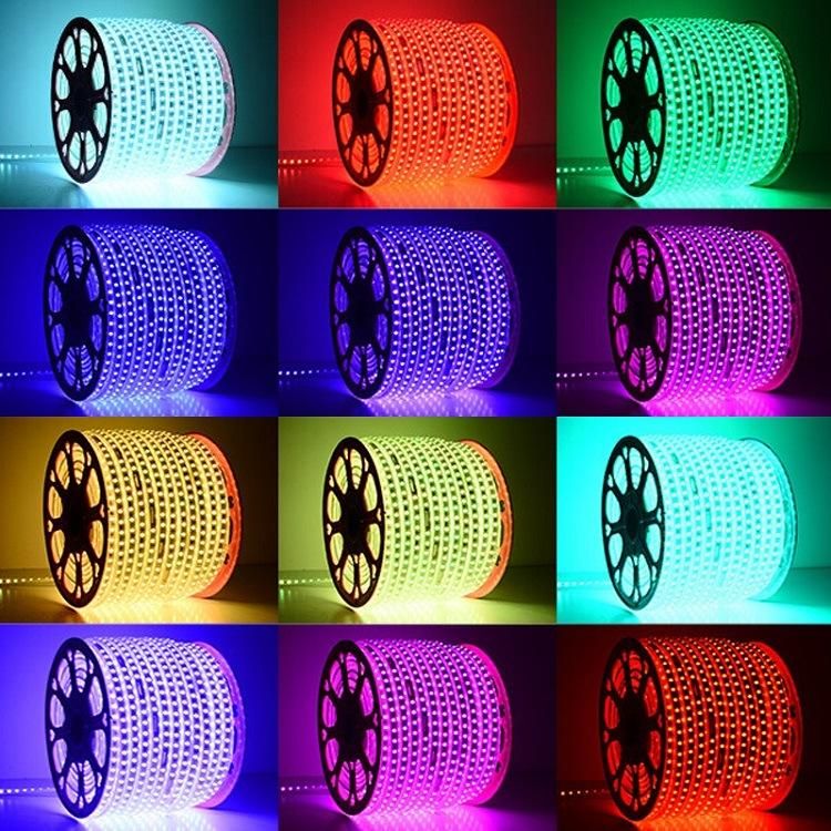 RGB Strip Light Decoration Light AC220V/110V SMD5050 Flexible Strip Light RGB /Holiday LED Light Christmas Light