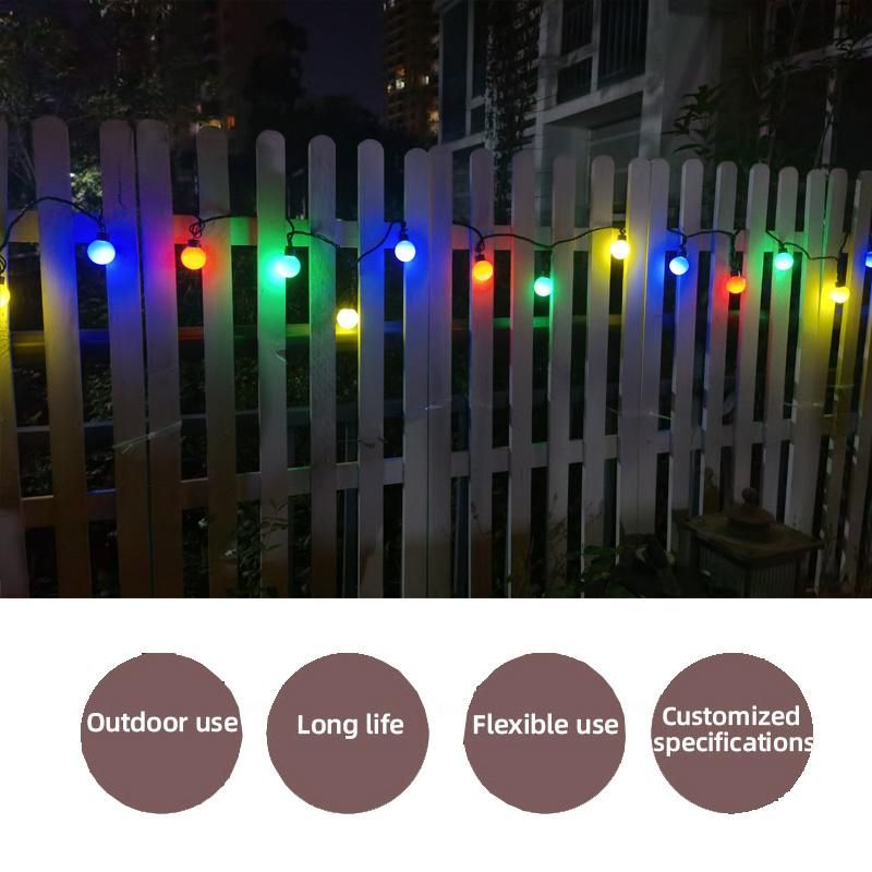 16FT G40 Outdoor Hanging 5m/20LEDs Patio String Lights Waterproof Festoon Light