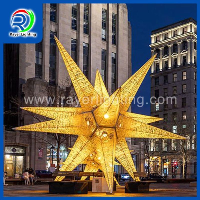 Unique Small Items Christmas Ornaments LED Star Decoration Light