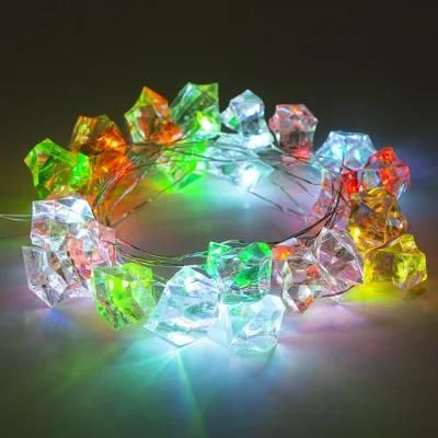 Multi Color Quartz Stone Fairy String Light for Home Holiday Christmas Decor