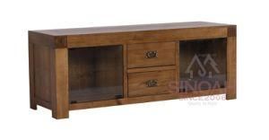 Rustic Oak Wooden Furniure Living Room Furniture Large TV Stand (RCLTV)