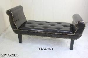 PU Long Bench Ottoman for Living Room