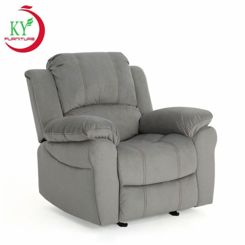 Jky Furniture Fabric Over-Filled Backrest Fabric Manual Recliner Chair