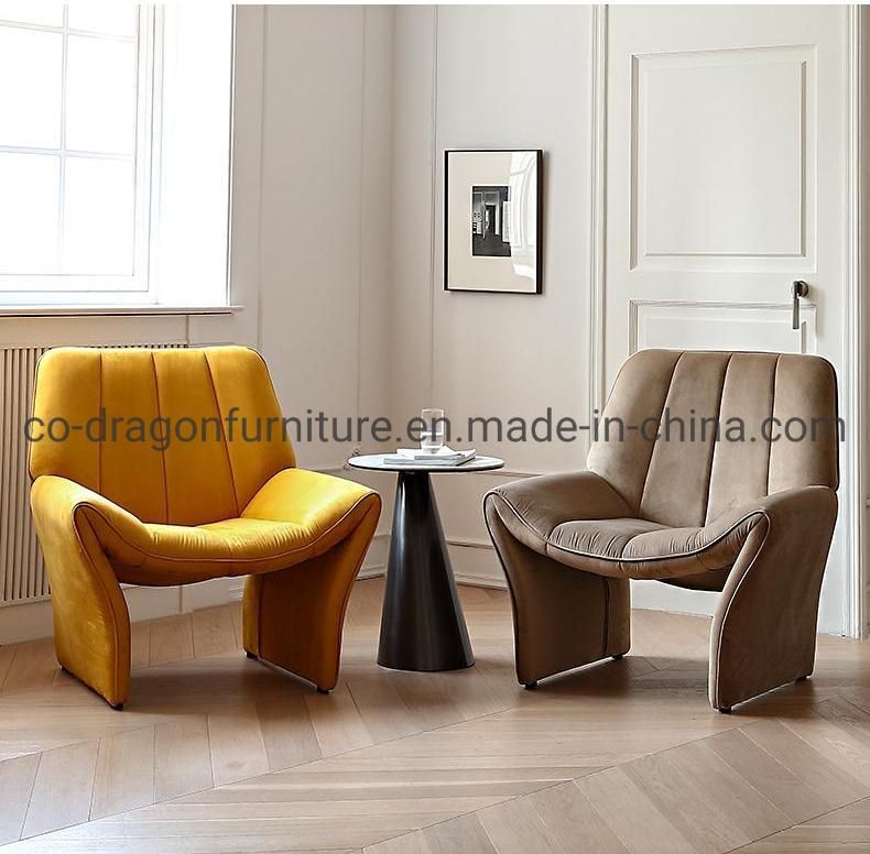 New Design Glass Plastic Leisure Sofa Chair for Home Furniture