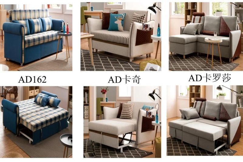 Modern Grey Multifunctional Sofa Bed