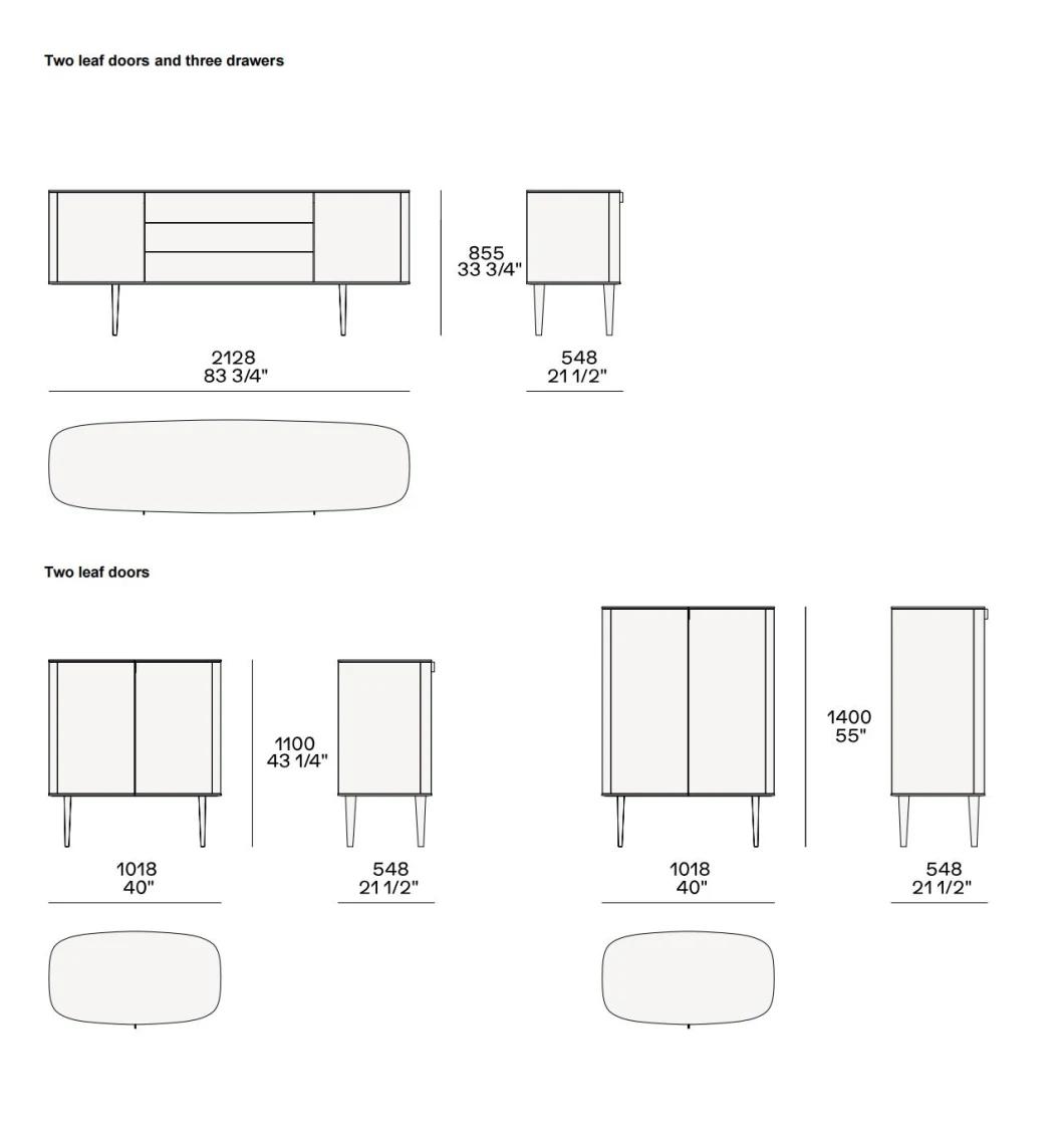 Symphony-1 Wooden TV Stand, Latest Italian Design TV Stand, Home and Hotel Furniture Custom-Made