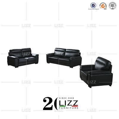 Italian Design Modern Living Room Leisure 1+2+3 Leather Sofa Furniture