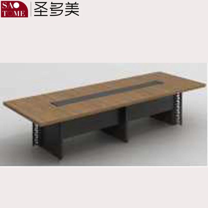 Modern Home Office Furniture Walnut Long Coffee Table