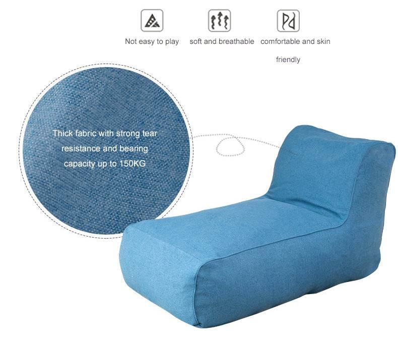 Indoor Waterproof Outdoor Bean Bag Lounge (120*60*70 cm)