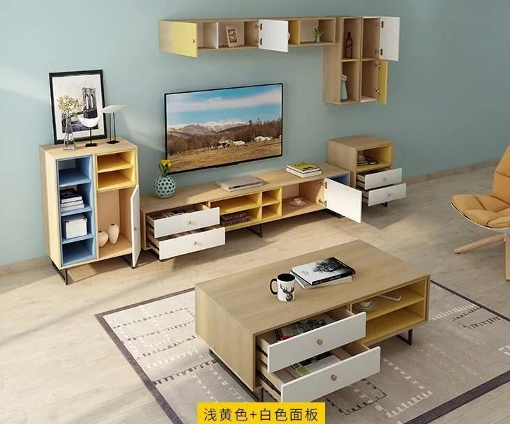 Factory Prices Modern Hotel Furniture TV Unit and Coffee Table