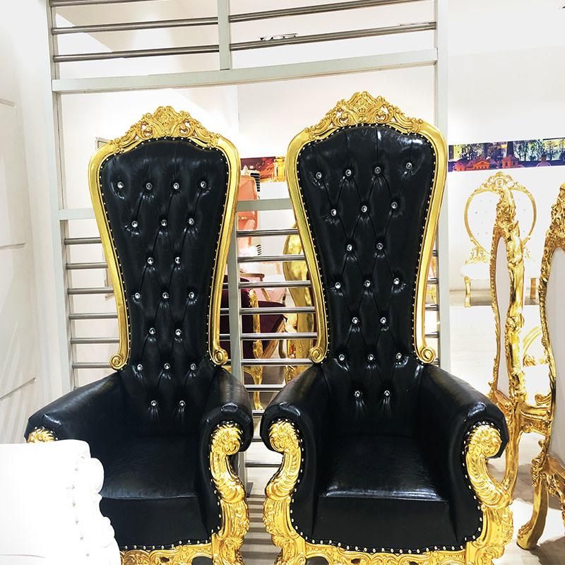 Hot Sale Royal Throne Chairs for Wedding King Throne Chair