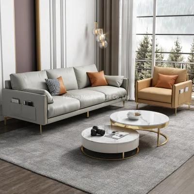 Denmark Designer Modern Commercial Space 3 Seat Sofa