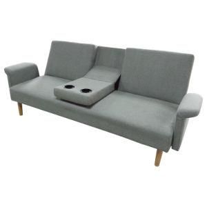 Modern Folding Fabric Sofa Bed with Coffee Table (WD-836)