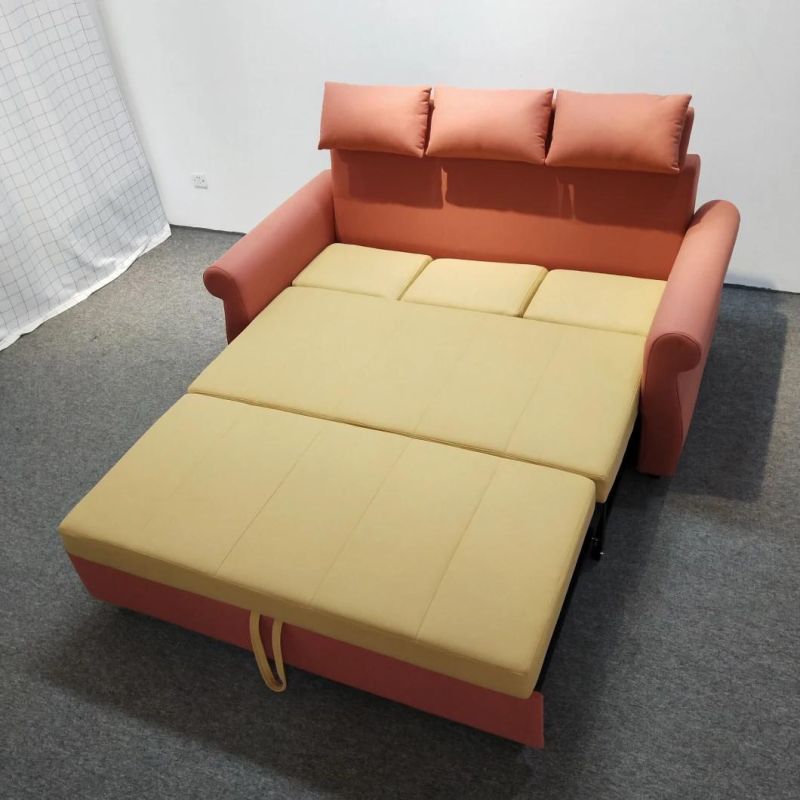 Factory Cheap Price Factory Sofabed Three Seater Pulling out Sofa Sleeper