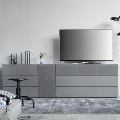 Foshan Factory TV Cabinet Set Prima Housing Living Room TV Stand Cabinet Design Luxury TV Cabinet