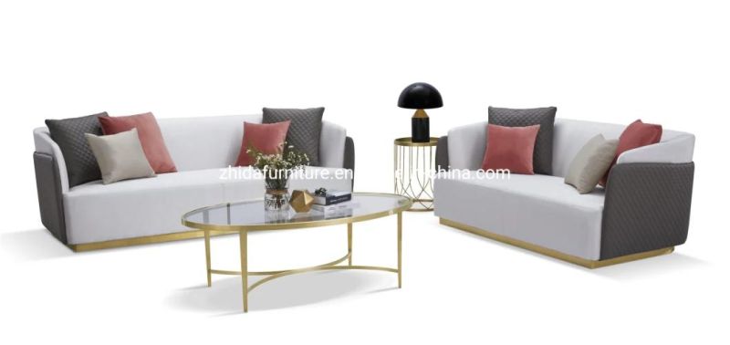 Zhida Leisure Home Furniture Fabric Living Room Sofa