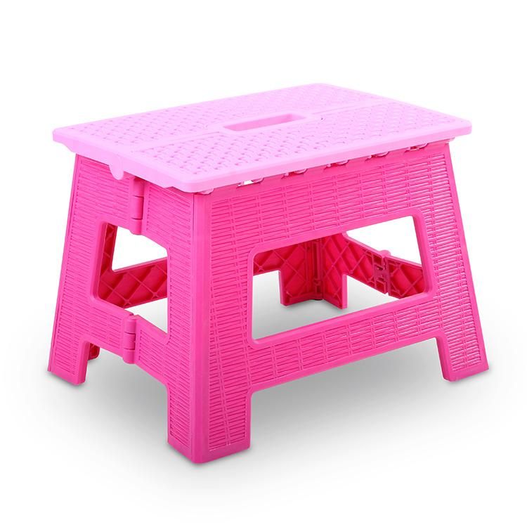 New Ultra-Thin Breathable Rattan Proof Plastic Folding Storage Stool