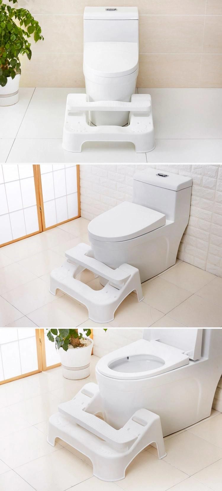 2021 New Popular Adjustable Potty Plastic Toilet Squatty Stool