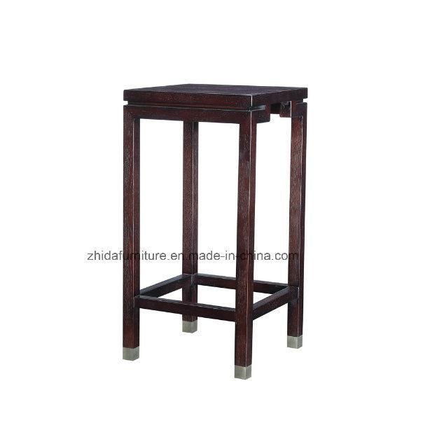 Oriental Antique Furniture Black Color Flower Stand