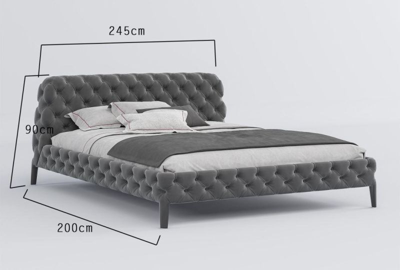 2022 Contemporary Style Hotel Bedroom Furniture Luxury King Size Bed Room Furniture with High Quality