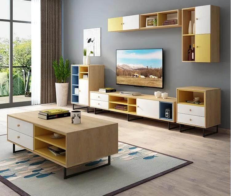 Factory Prices Modern Hotel Furniture TV Unit and Coffee Table