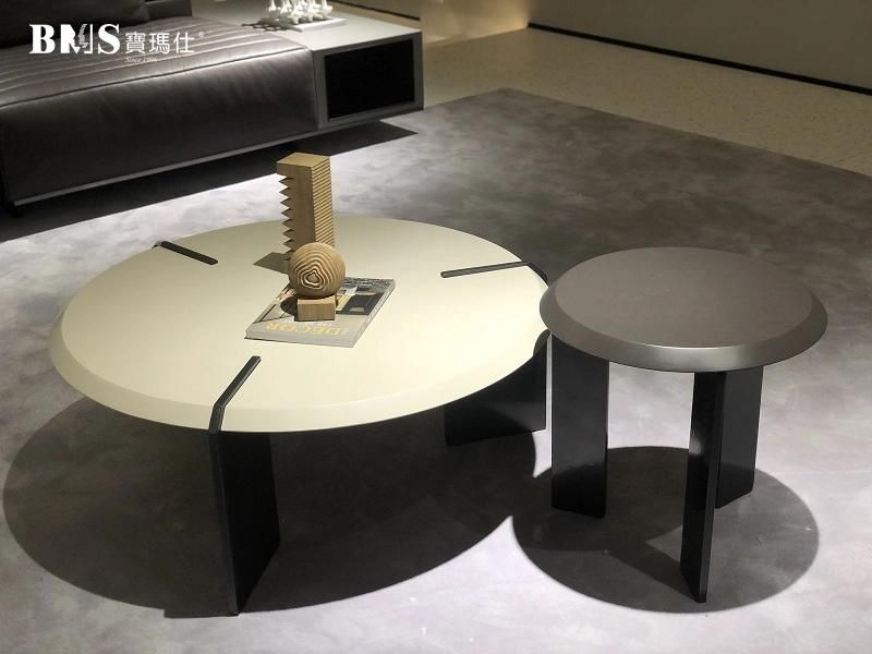 2022 New Contemporary Design Living Room Round Wood Side Table Small Coffee Table