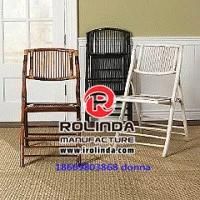 Sale Hotel Banquet Restaurant Wood Bamoo Folding Chair