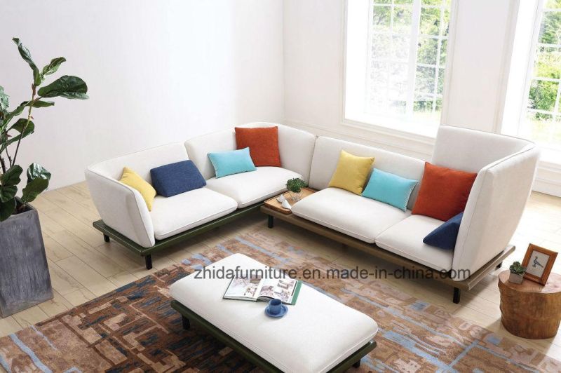 Modern Sectional Fabric Sofa for Living Room Furniture