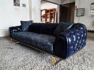 Home Furniture New Model Sofa Sets 1+2+3 Set Furnitures House as Living Room Sofa