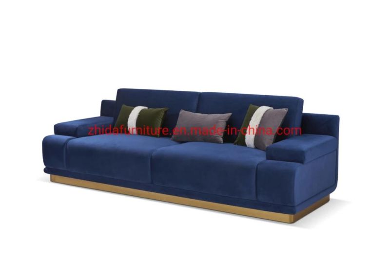 Affordable Luxury Living Room Steel Frame Sofa