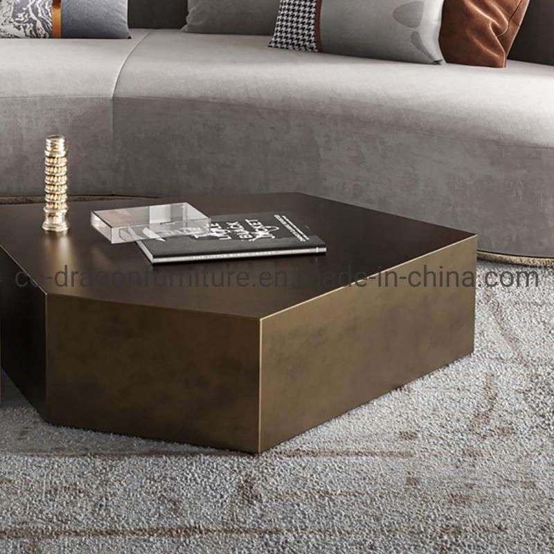 Fashion Luxury New Design Steel Coffee Table for Home Furniture