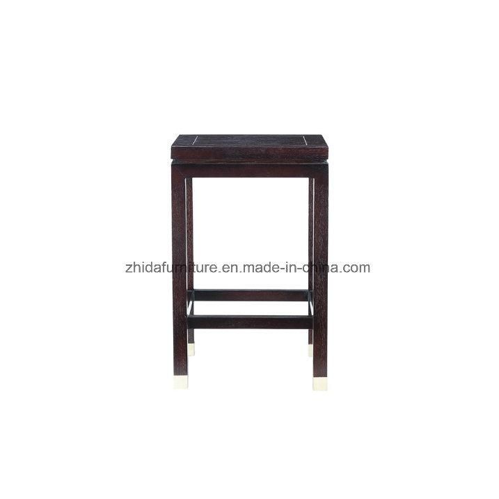 Oriental Antique Furniture Black Color Flower Stand