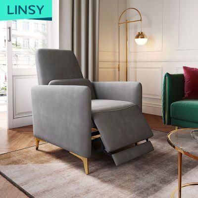 Linsy New China Lift Sofa Fabric Recliner Chair Dy26