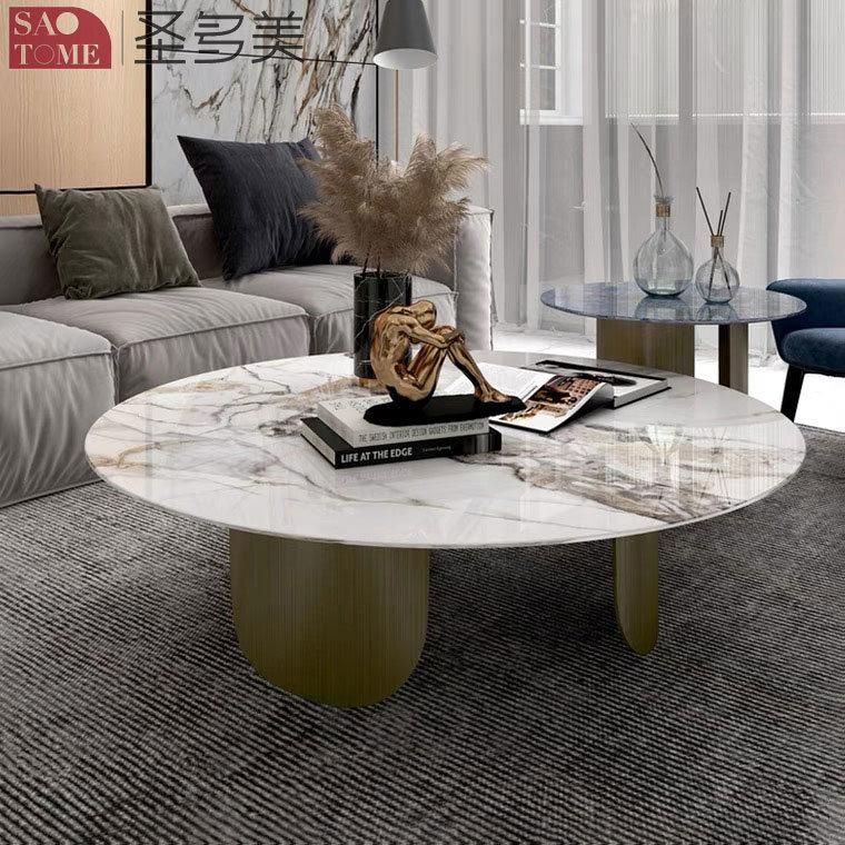 New Style Home Furniture Design Extendable Living Room Coffee Table Metal Side Table Bedroom Table Melamine Laminated Tea Table