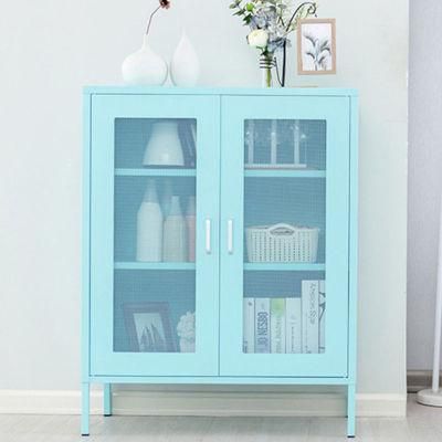 Modern Home Furniture Display Sideboard Cabinet Metal Cupboard