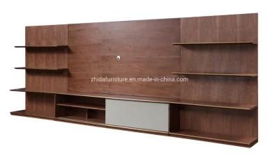 Modern Furniture Living Room Solid Wood TV Stand