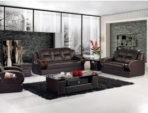 Living Room Sofa with Modern Genuine Leather Sofa Set