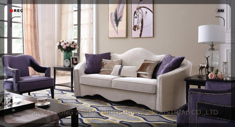 Hot Sale Comfortable Living Room Fabric Sofa