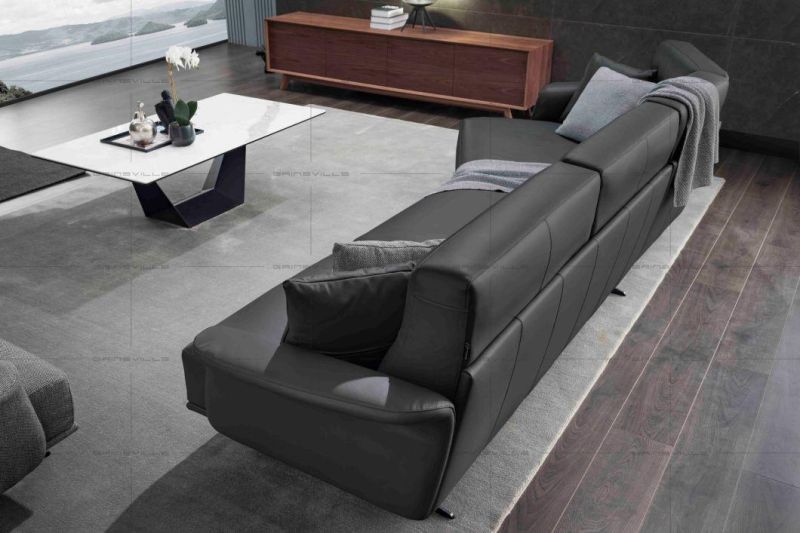 Hot Sale Living Room Furniture Modern Home Furniture Sofa Leather Sofa Upholstered Sofa in Sectional