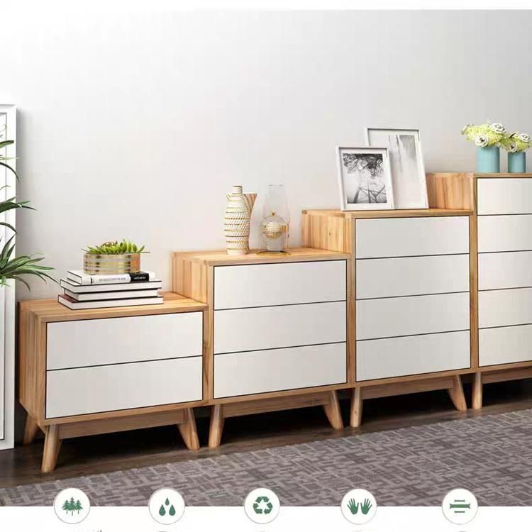 Simple Storage Chest of Drawers Home Office Furniture Set Living Cupboard