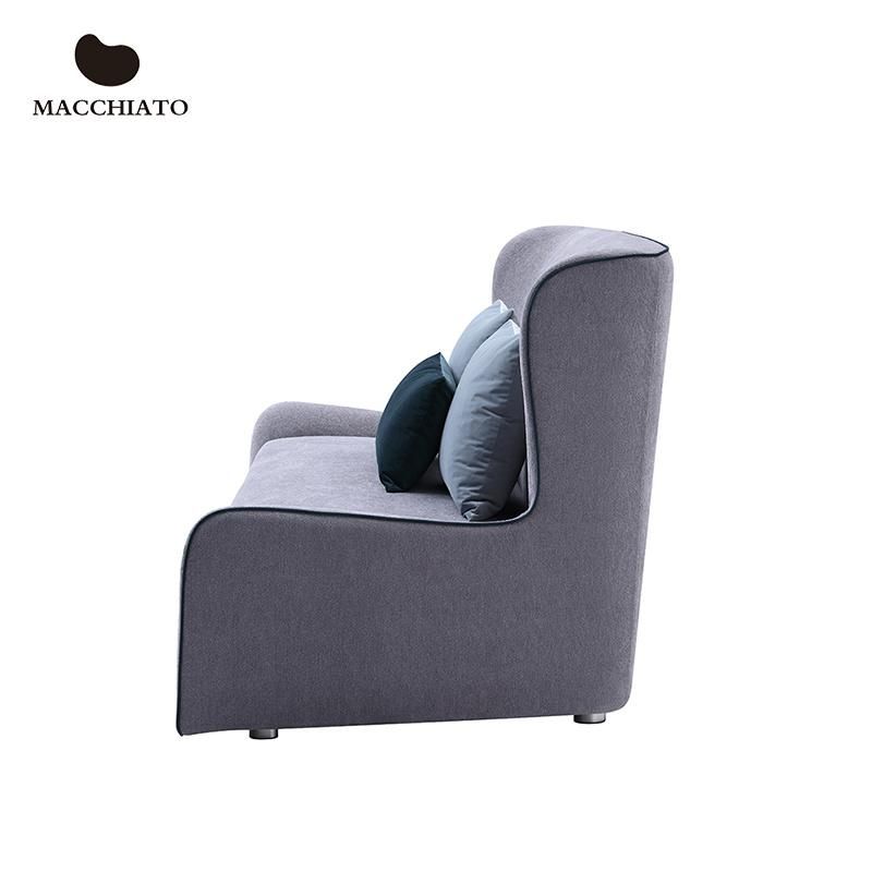 High-End Villa Use Sofa 3+2+1 High Backrest Leisure Relaxing Sofa Couch with Good Smell Feather Down Cushions