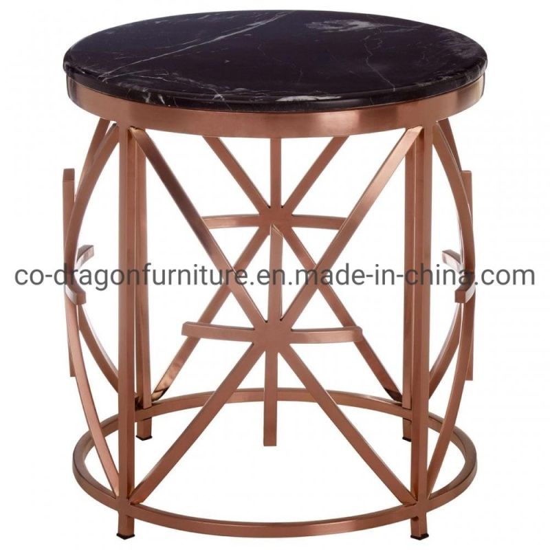 2022 New Design Home Furniture Steel Side Table with Top