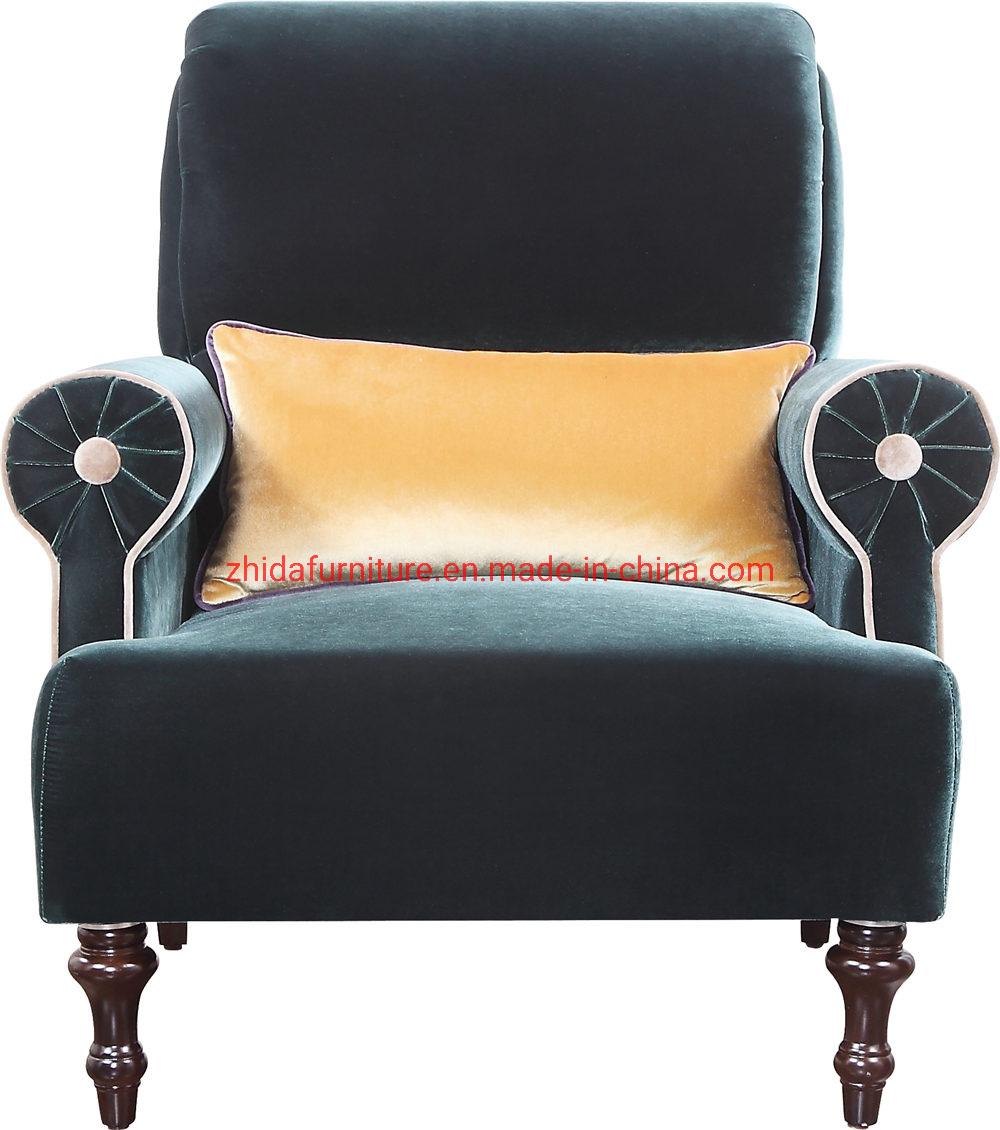 Velvet Fabric Living Room High Quality Chair