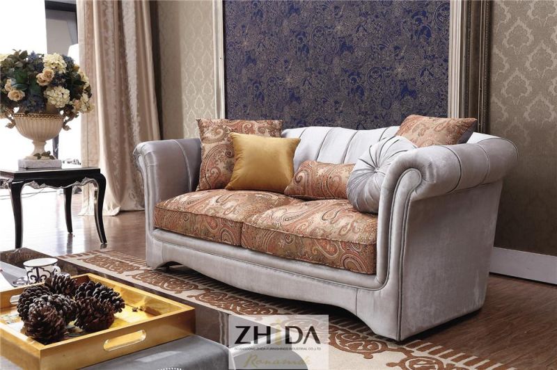 Jacquard Fabric Sofa for Living Room Furniture