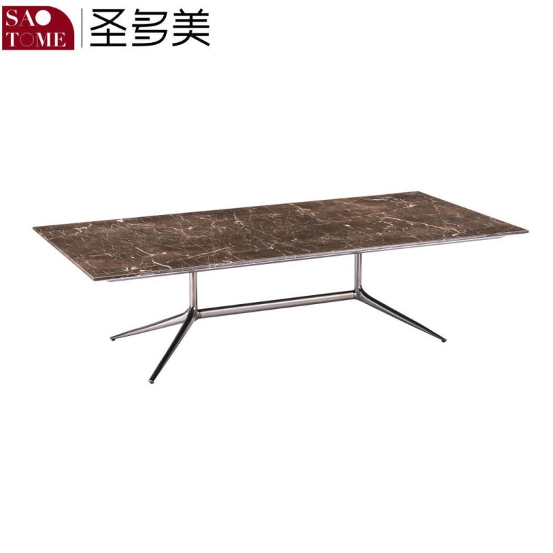 Modern High Fashion Living Room Furniture Marble Long Tea Table