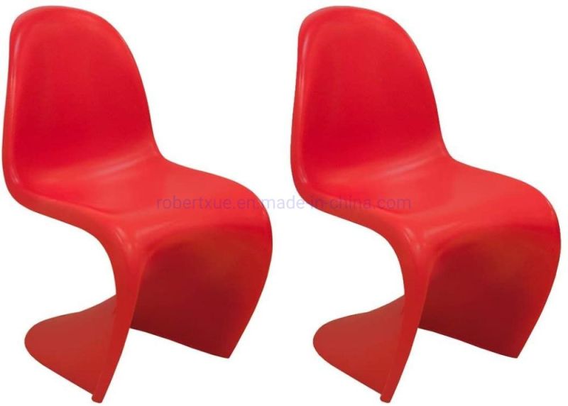 Wholesale Cheap Panton Living Room Furniture Plastic Dining Chairs Nordic Stackable Verner S Panton Pantone Chair