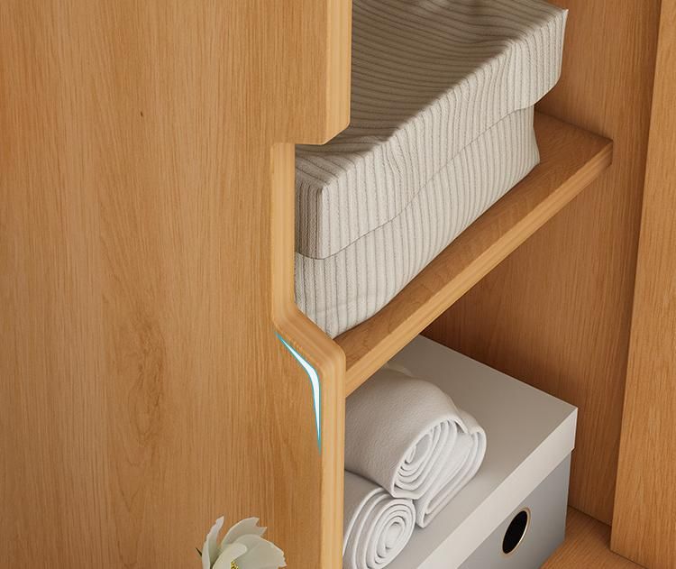 Shoe Cabinet with Hanger Integrated Household Multifunctional Entrance Cabinet 0159