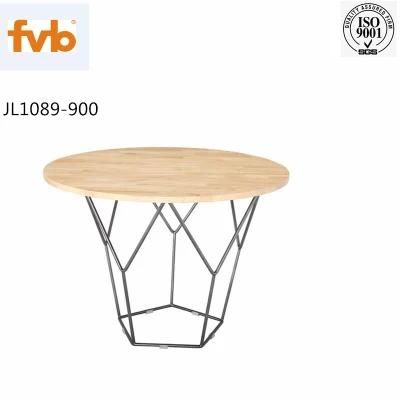 Customized Round Modern Design MDF Table Top Coffee Table