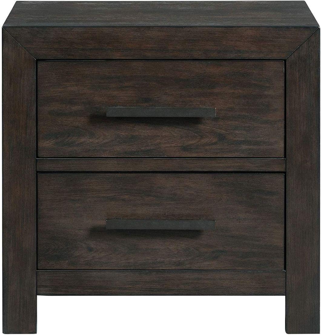 Wholesale Modern Furniture 2 Drawer Bedside Table Mirrored Nightstand