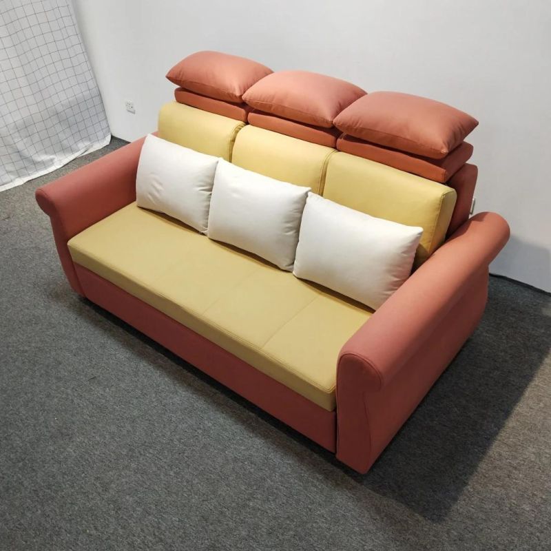 Factory Cheap Price Factory Sofabed Three Seater Pulling out Sofa Sleeper